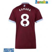 Aston Villa Boubacar Kamara #8 Domaci Dres za Ženska 2026-27 Kratak Rukav
